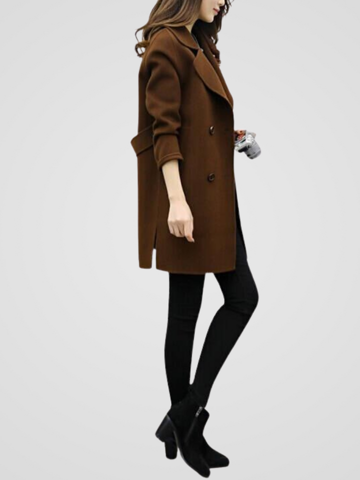 Evelina | Elegant Longline Coat
