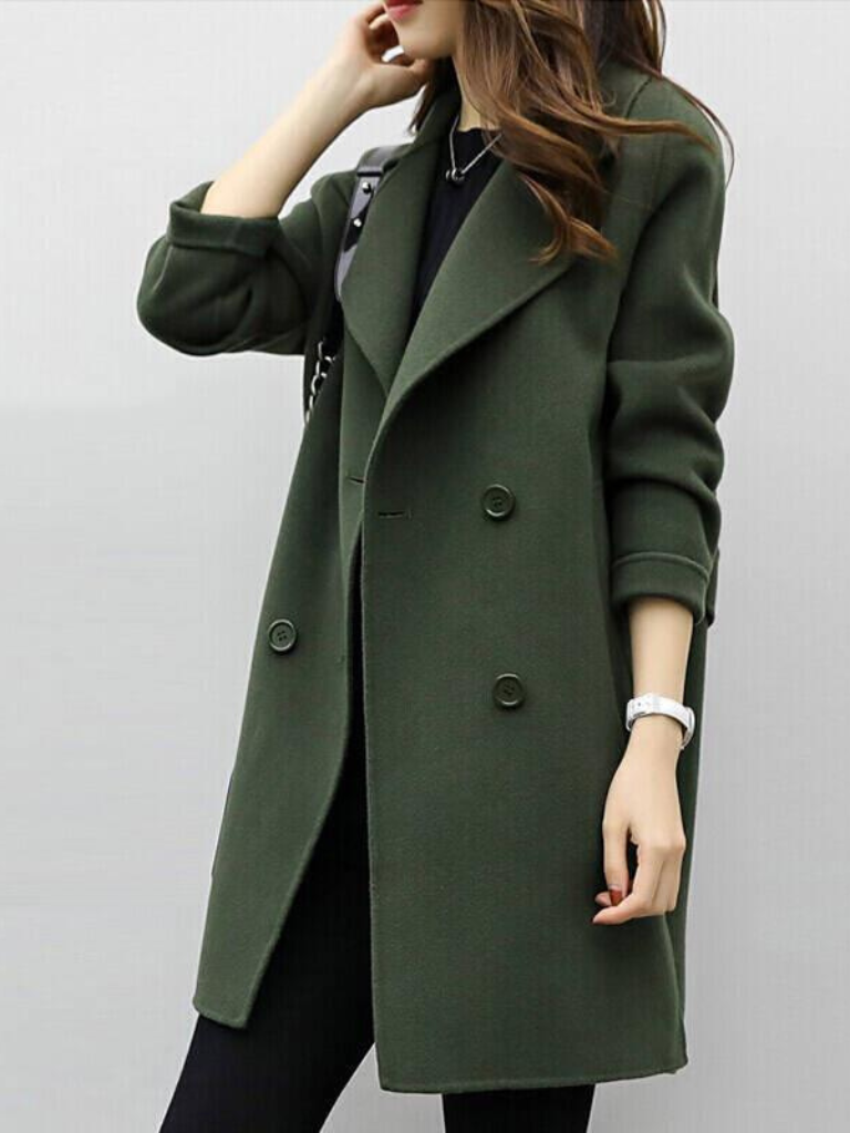 Evelina | Elegant Longline Coat