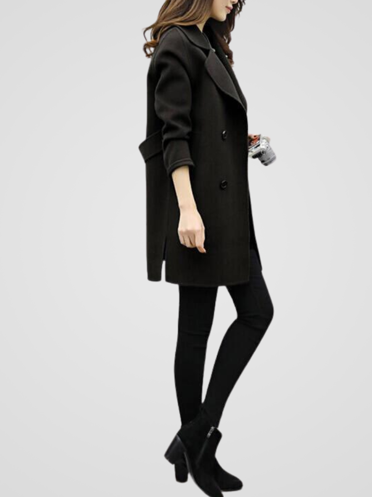 Evelina | Elegant Longline Coat