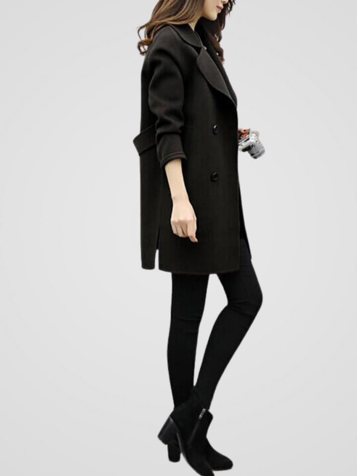 Evelina | Elegant Longline Coat