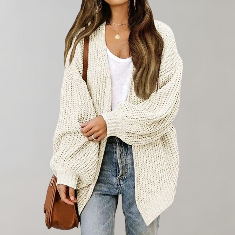 Ottilie | Relaxed Open-Front Cardigan