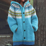 Wynne | Hooded Button-Front Cardigan