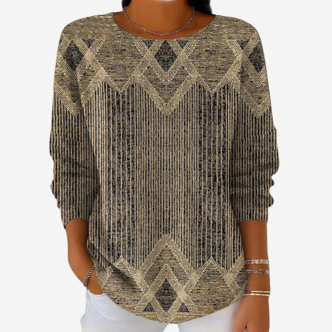 Susannah | Artful Geometric Sweater