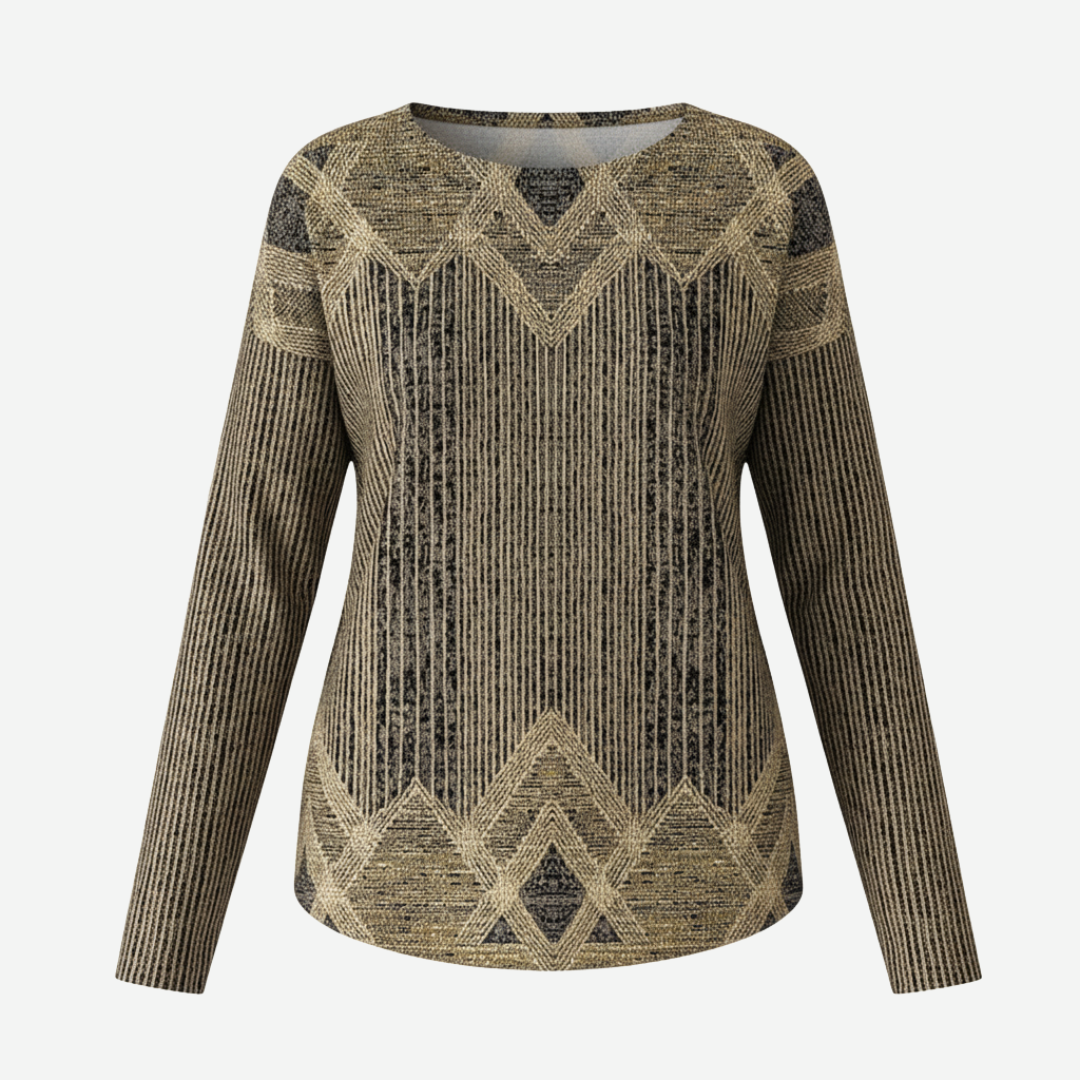 Susannah | Artful Geometric Sweater