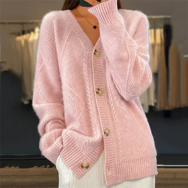 Helene | Soft Buttoned Cardigan