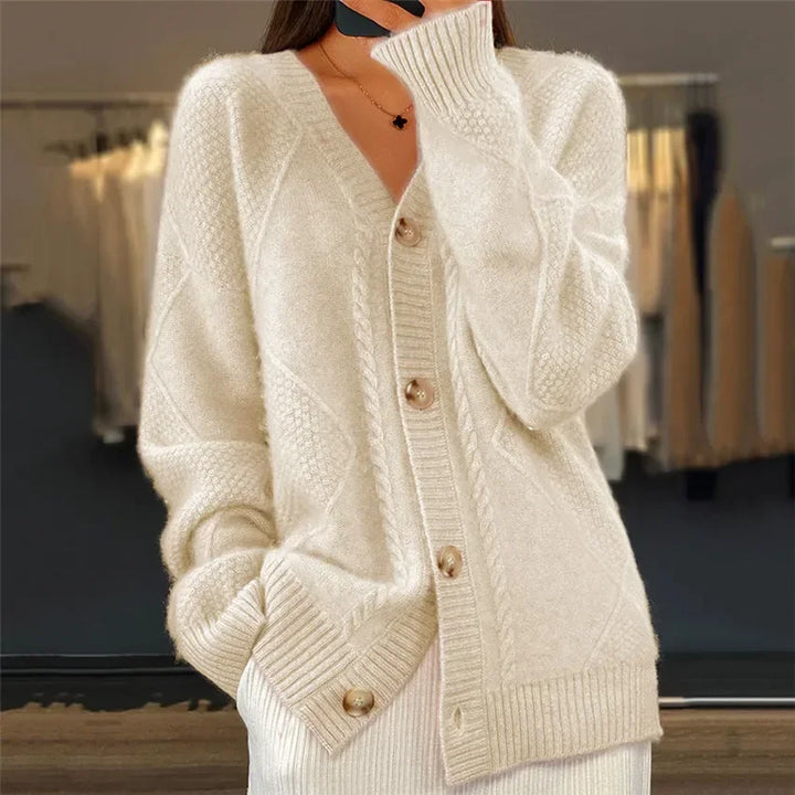 Helene | Soft Buttoned Cardigan