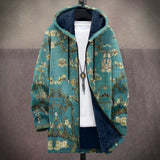 Julian | Artful Hooded Cardigan