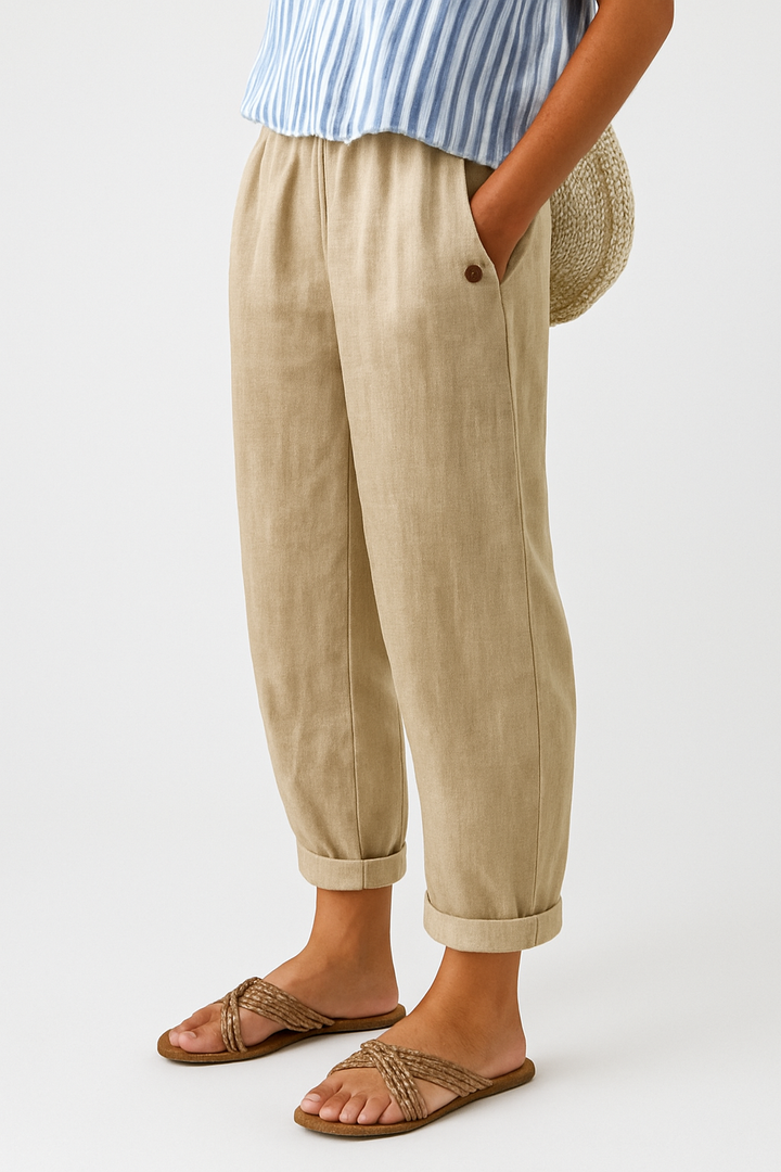 Courtney | Stylish Pants With Side Pockets
