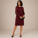 Isolde | Elegant Relaxed Midi Dress