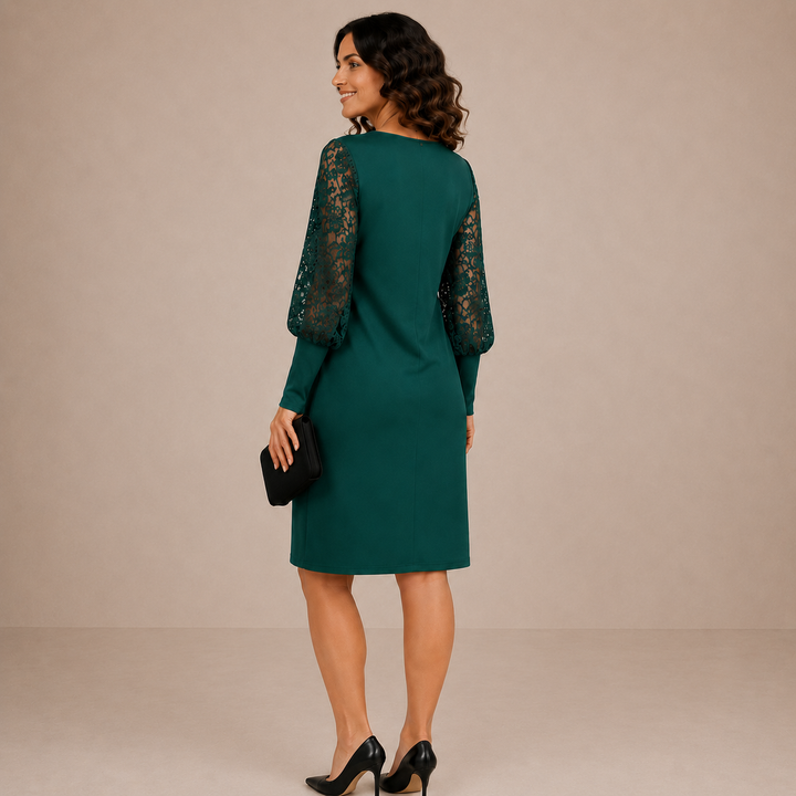 Isolde | Elegant Relaxed Midi Dress