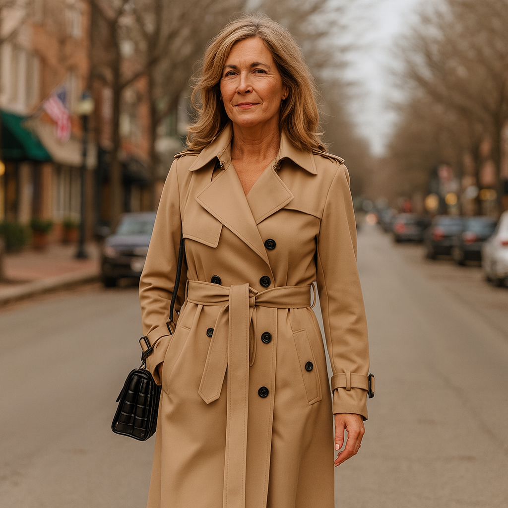 Odile | Timeless Belted Trench Coat