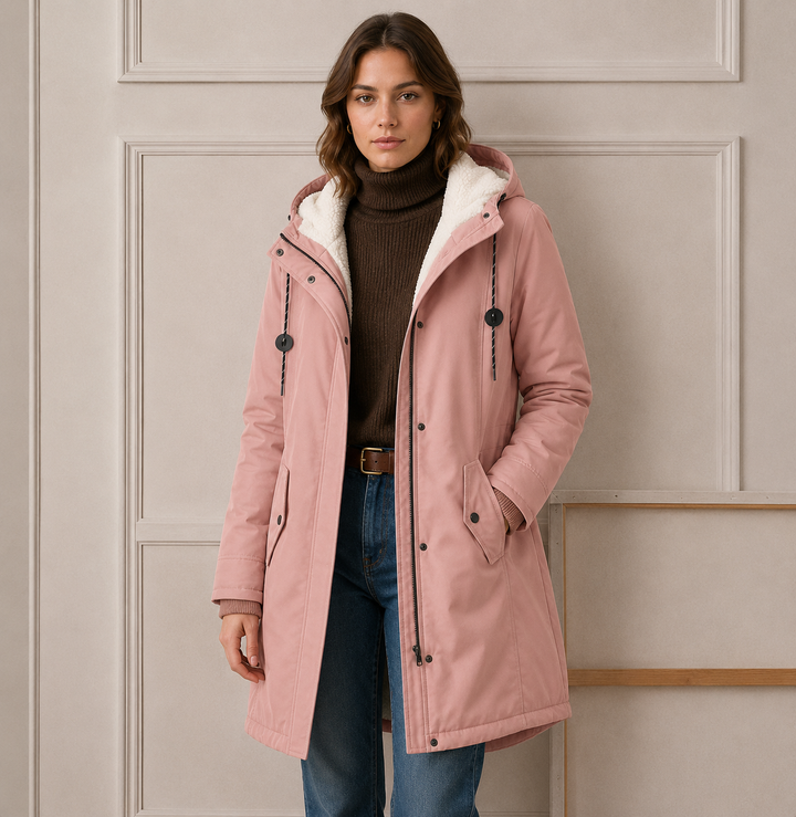 Eleanor | Cozy Hooded Winter Coat