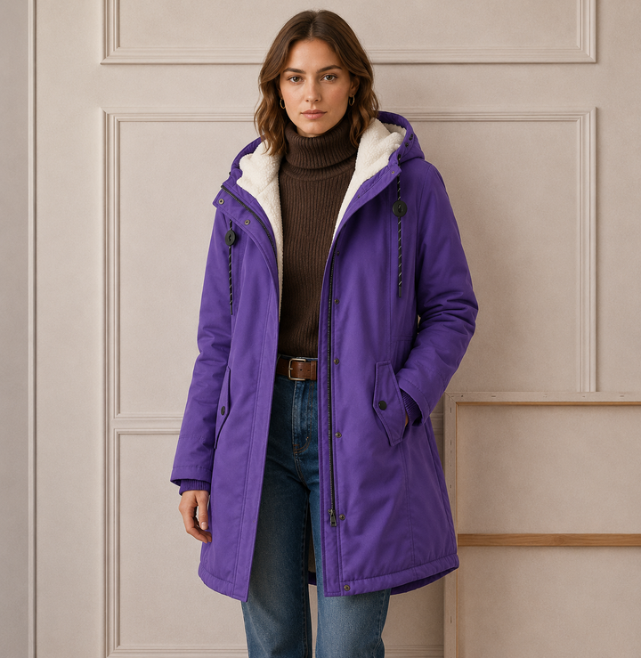 Eleanor | Cozy Hooded Winter Coat