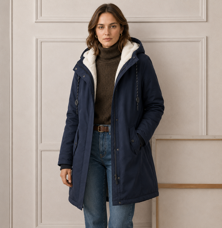 Eleanor | Cozy Hooded Winter Coat