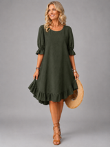 Roselle | Effortless Ruffle Dress