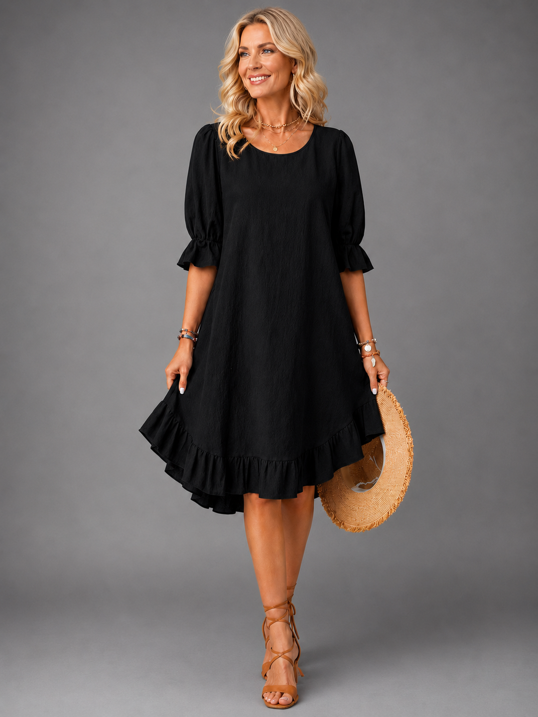 Roselle | Effortless Ruffle Dress