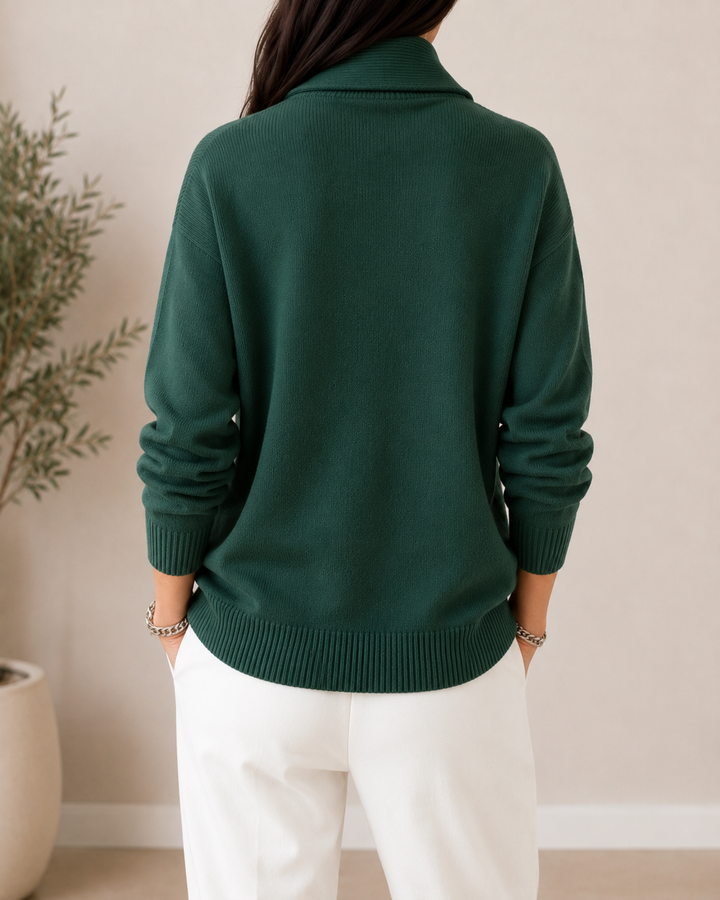 Brigitte | Shawl Collar Sweater