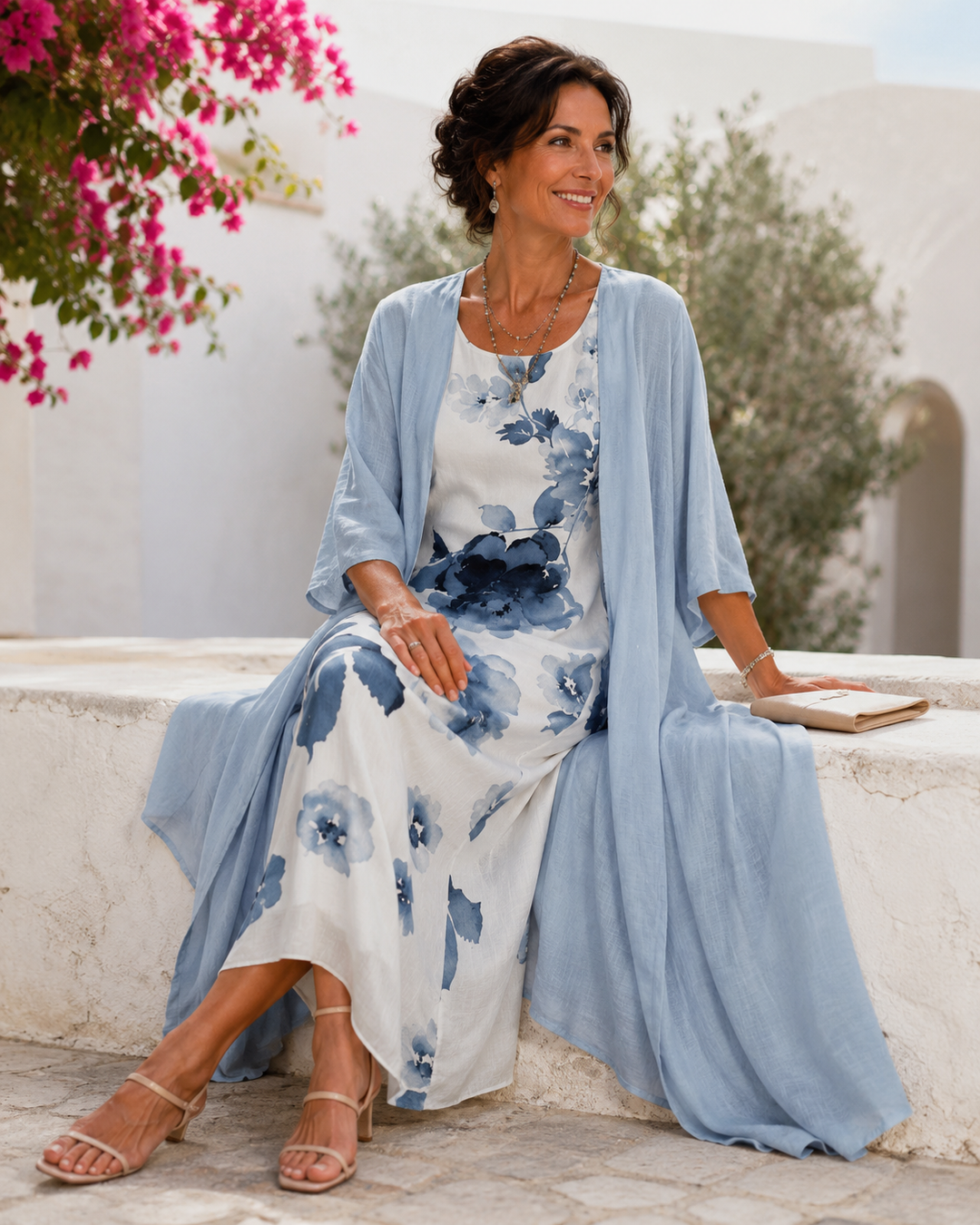Magnolia | Floral Layered Two-Piece Set