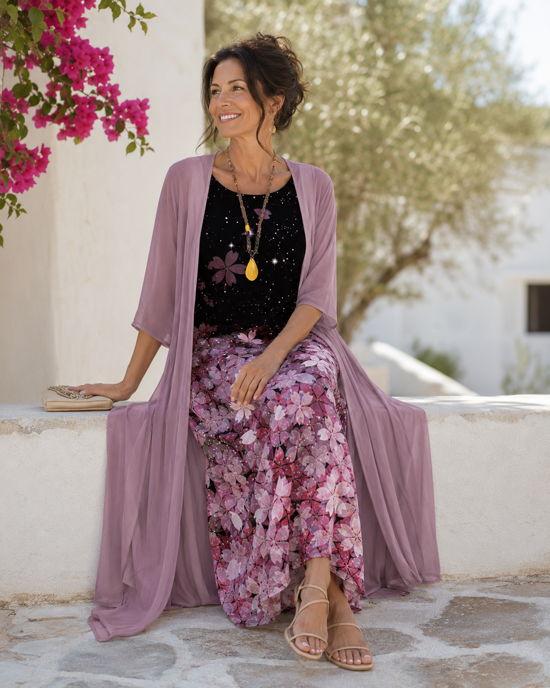 Verona | Floral Two-Piece Set