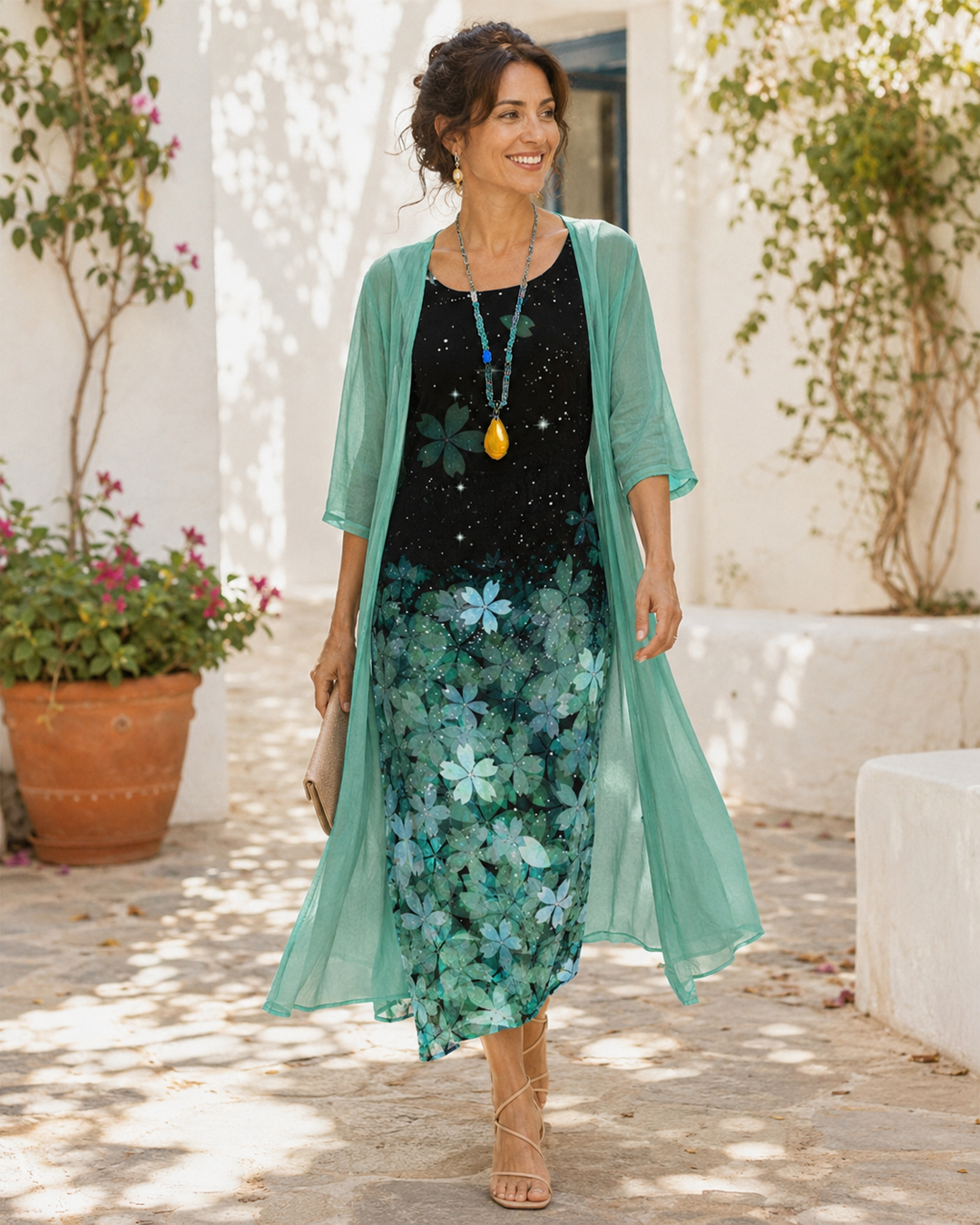 Verona | Floral Two-Piece Set