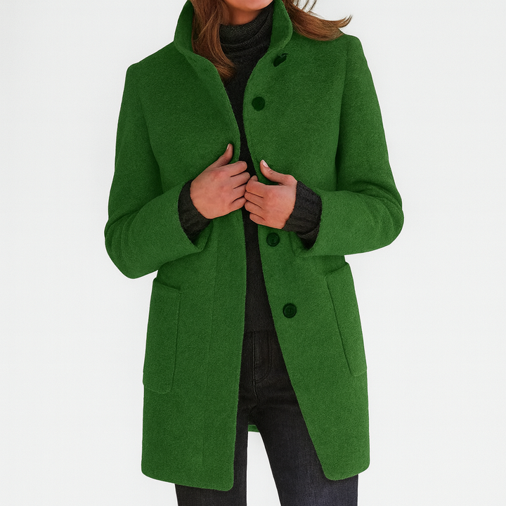 Calla | Elegant High-Collar Coat