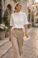 Gemma | Floral Textured Blouse