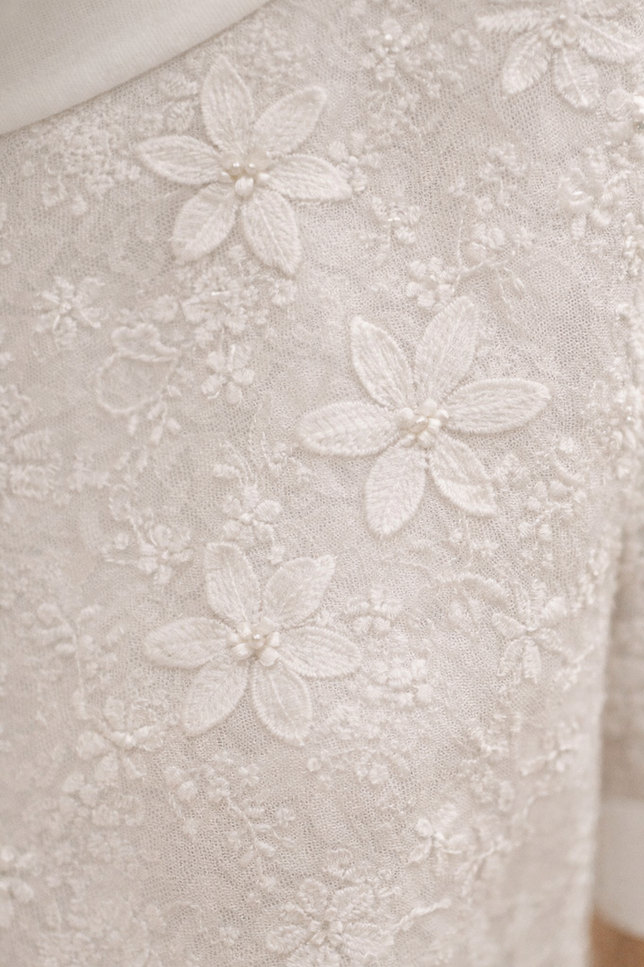 Gemma | Floral Textured Blouse
