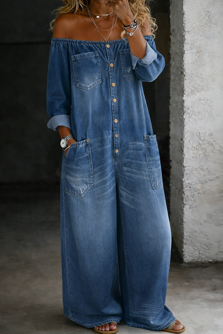 Ramona | Relaxed Off-Shoulder Jumpsuit