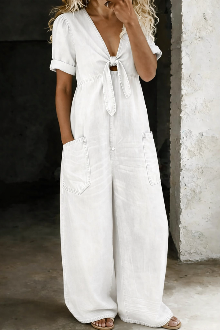 Aurora | Relaxed Wide-Leg Jumpsuit