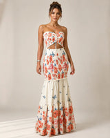 Marina | Floral Two-Piece Set