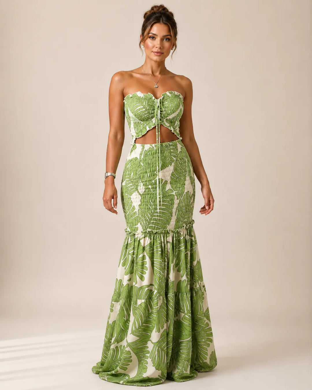 Marina | Floral Two-Piece Set