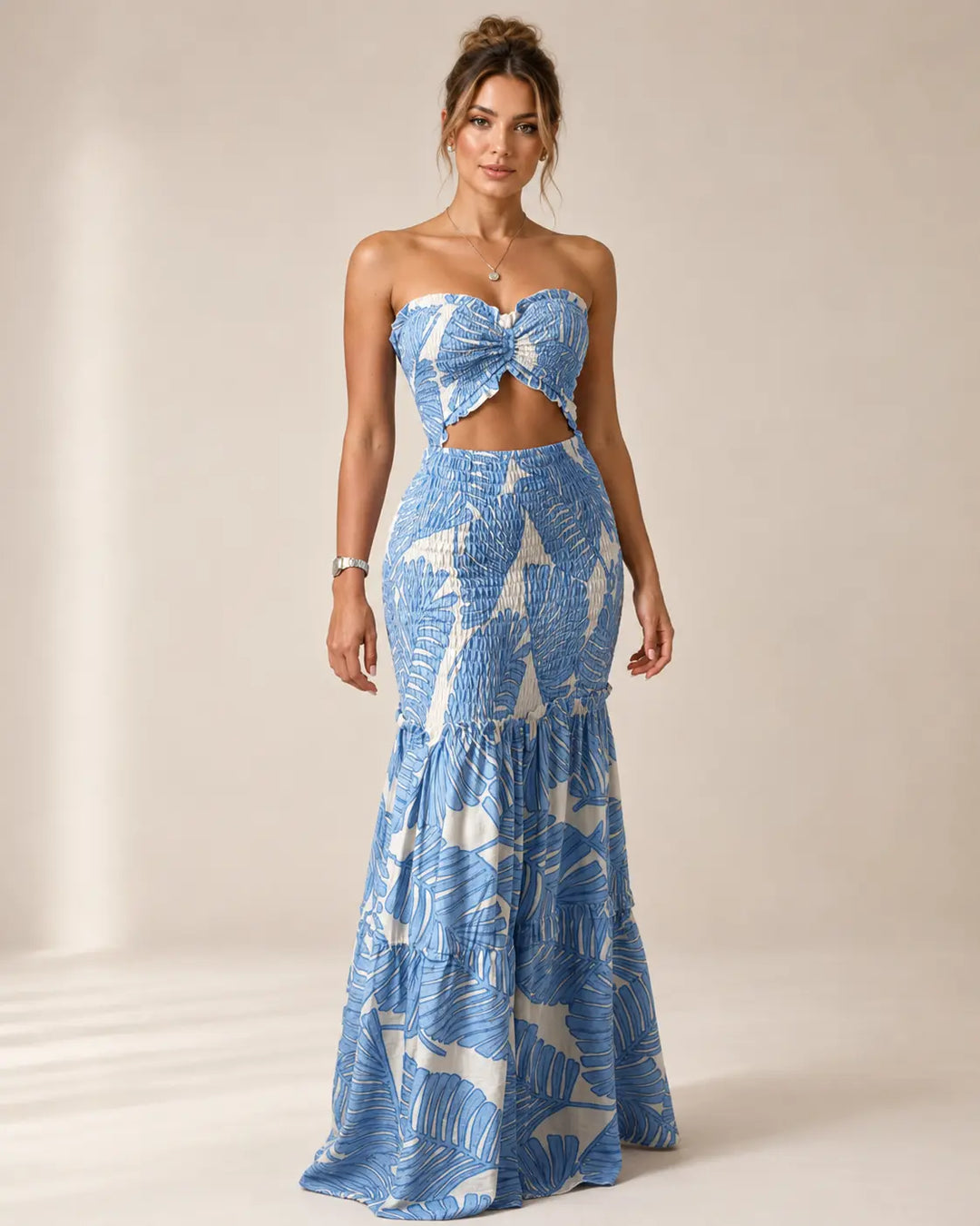 Marina | Floral Two-Piece Set