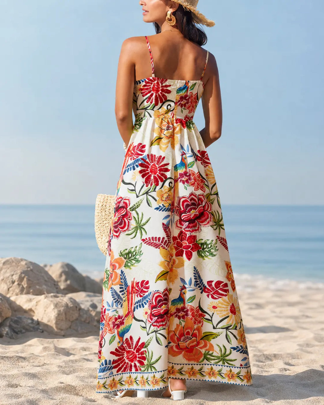 Savannah | Painted Garden Maxi Dress