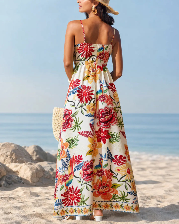 Savannah | Painted Garden Maxi Dress