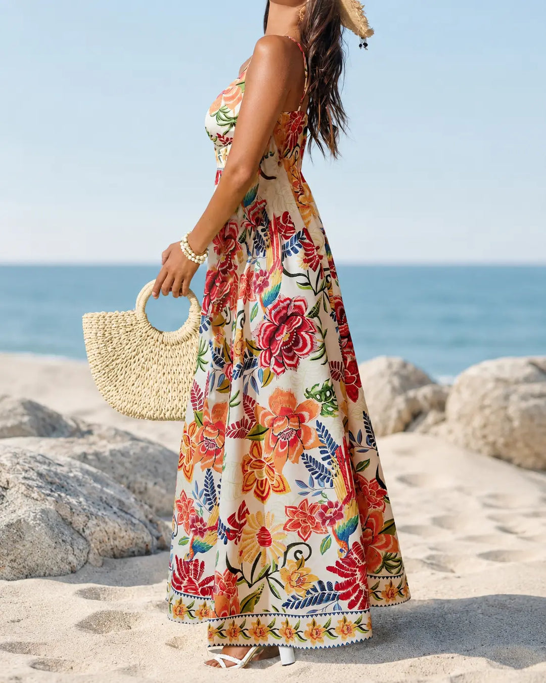 Savannah | Painted Garden Maxi Dress