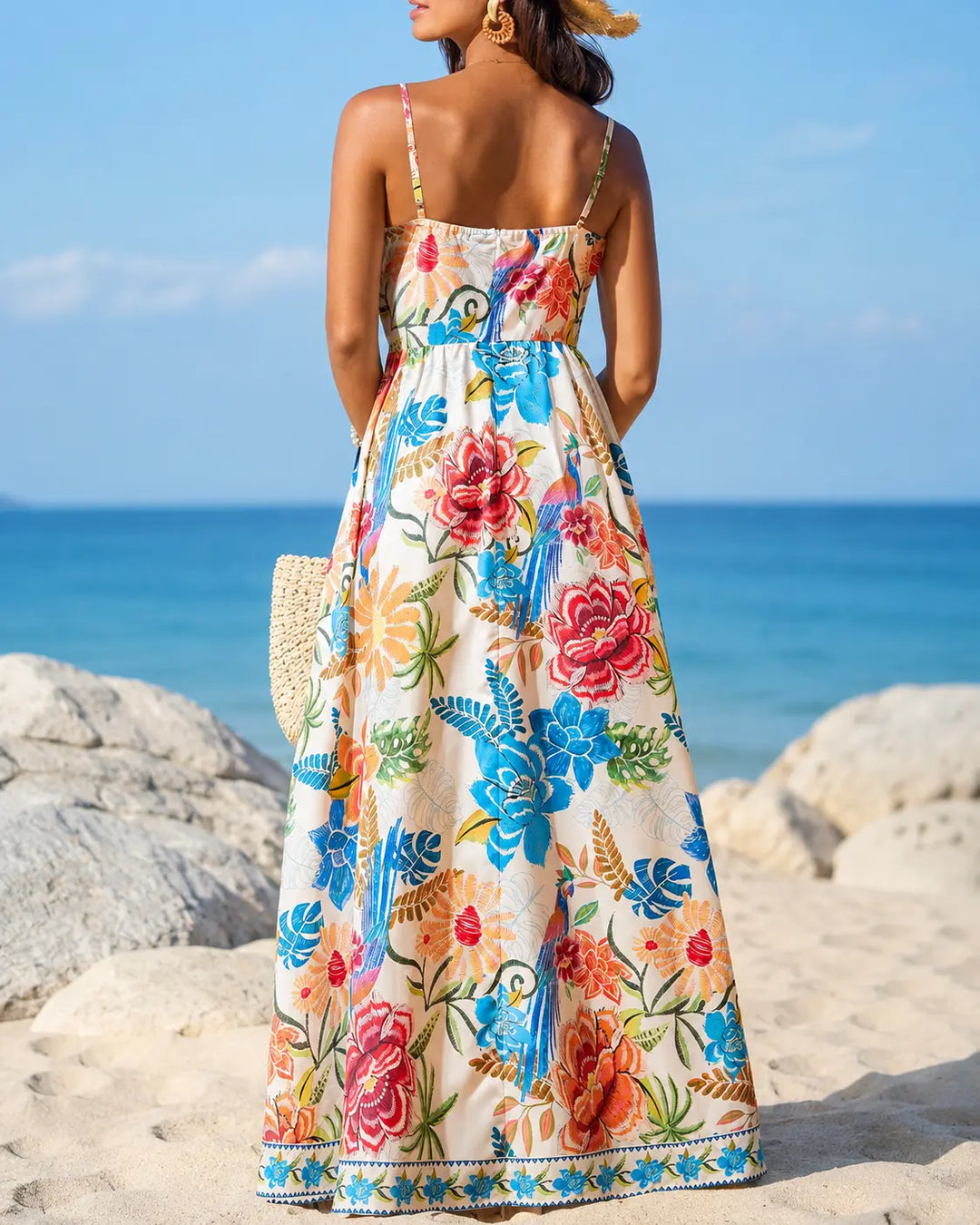 Savannah | Painted Garden Maxi Dress