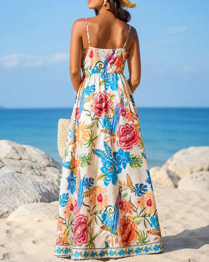 Savannah | Painted Garden Maxi Dress