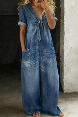 Aurora | Relaxed Wide-Leg Jumpsuit