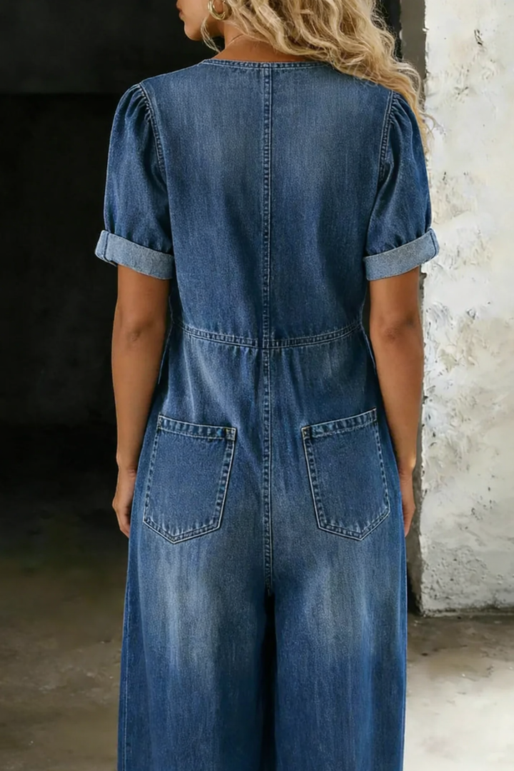 Aurora | Relaxed Wide-Leg Jumpsuit