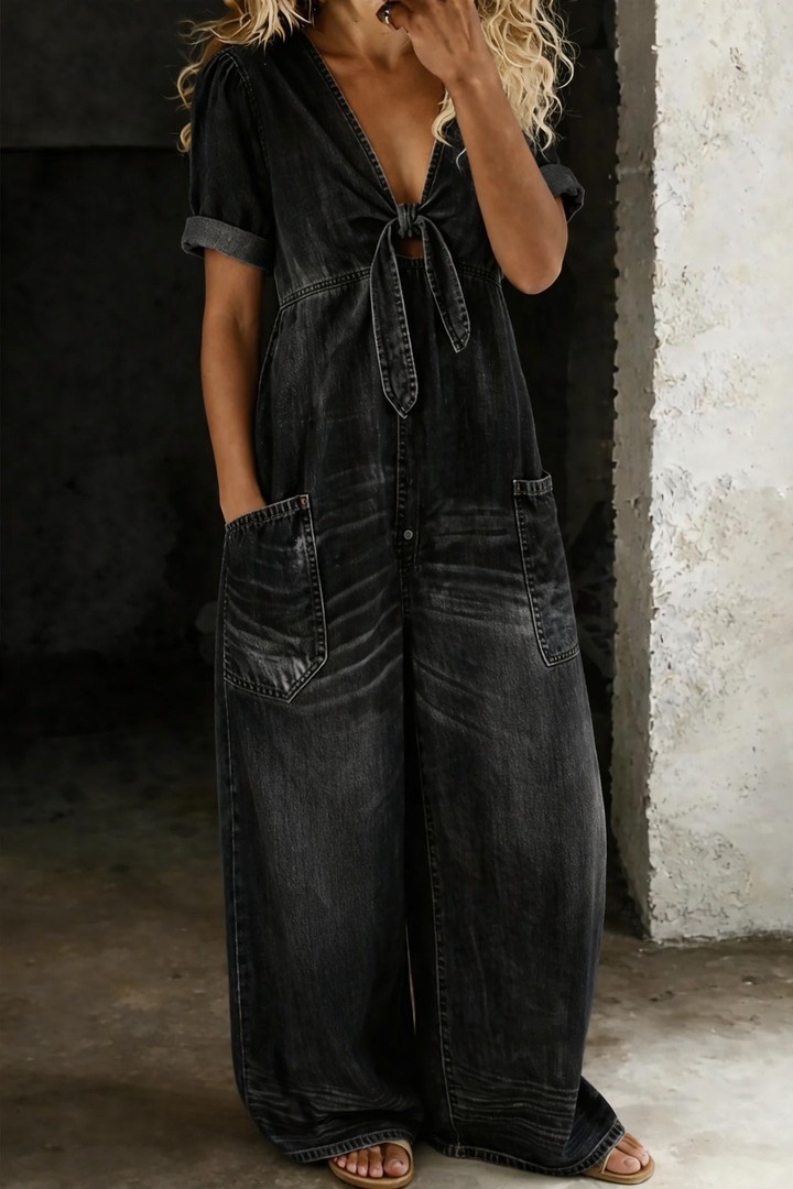 Aurora | Relaxed Wide-Leg Jumpsuit
