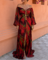 Valentina | Off-Shoulder Maxi Dress