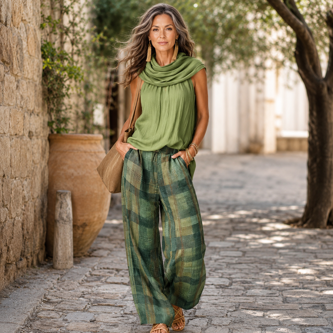 Verona | Relaxed Wide-Leg Two-Piece Set