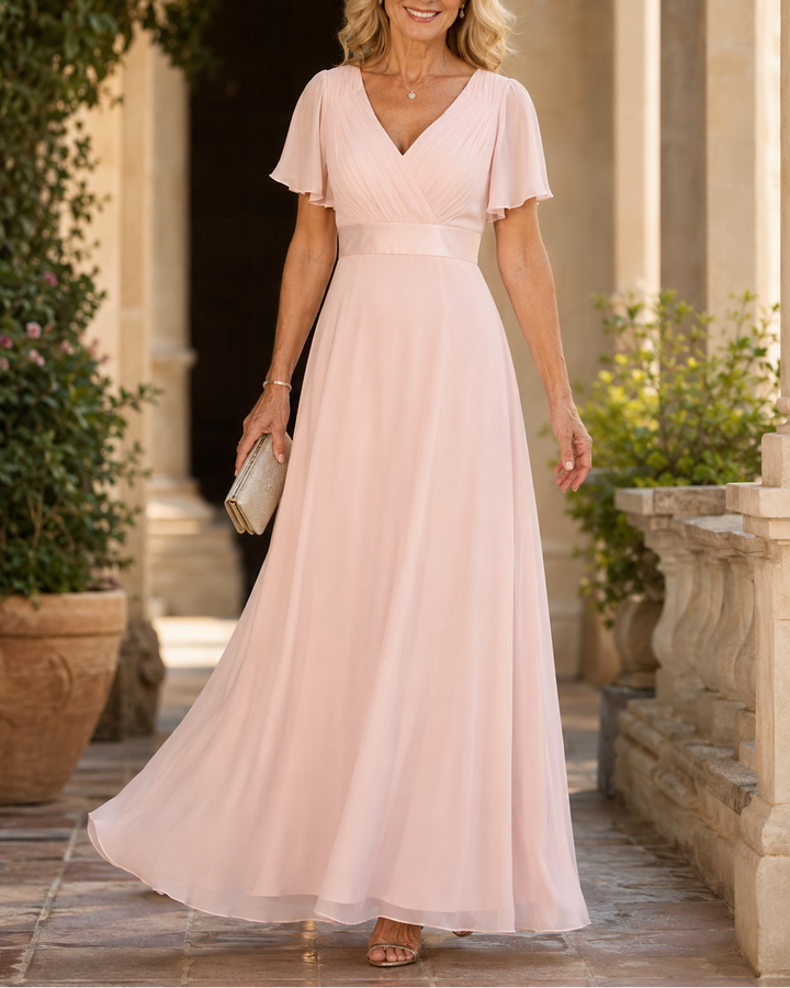 Adelaide | Flowing Evening Maxi Dress