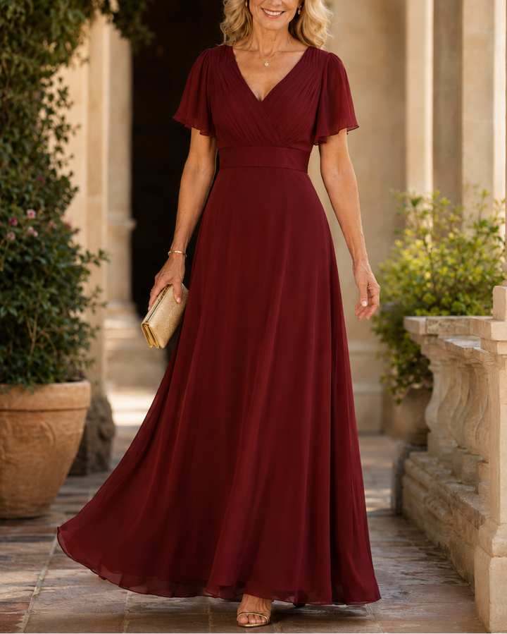 Adelaide | Flowing Evening Maxi Dress