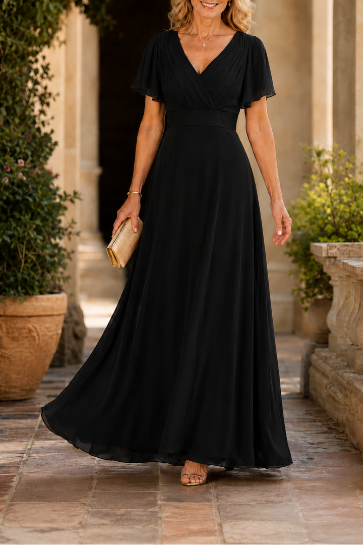 Adelaide | Flowing Evening Maxi Dress