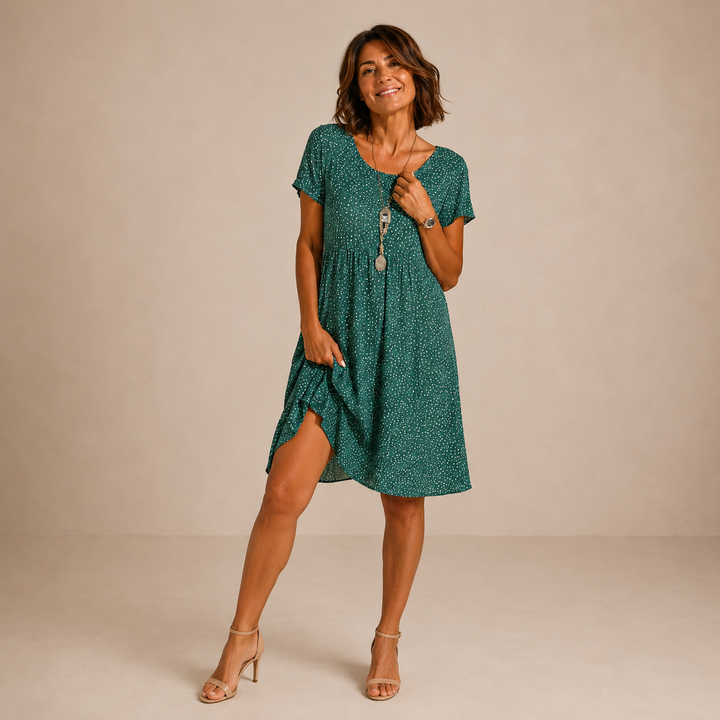 Marisela | Flowing Summer Midi Dress