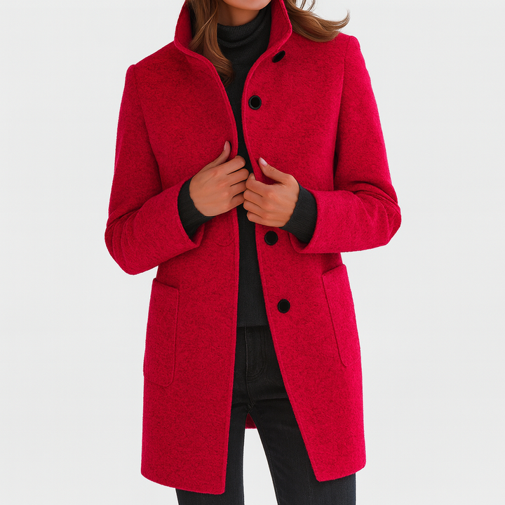 Calla | Elegant High-Collar Coat