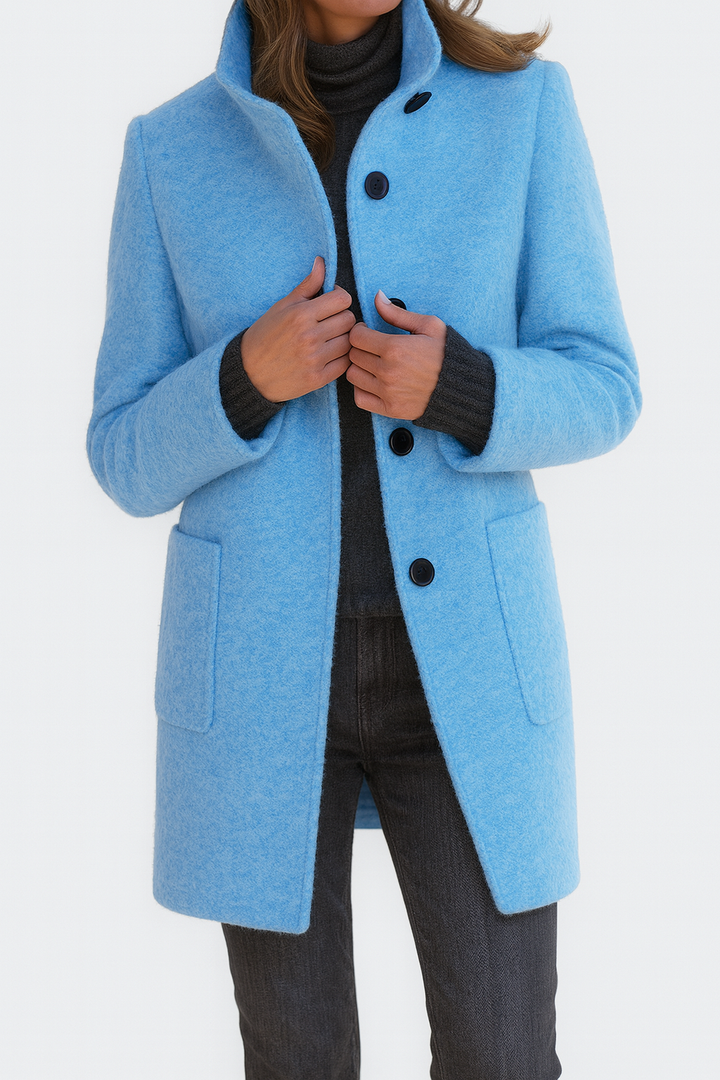 Calla | Elegant High-Collar Coat