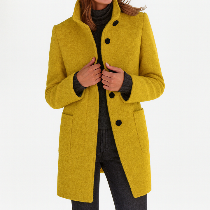 Calla | Elegant High-Collar Coat