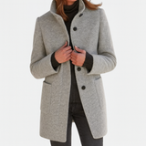 Calla | Elegant High-Collar Coat